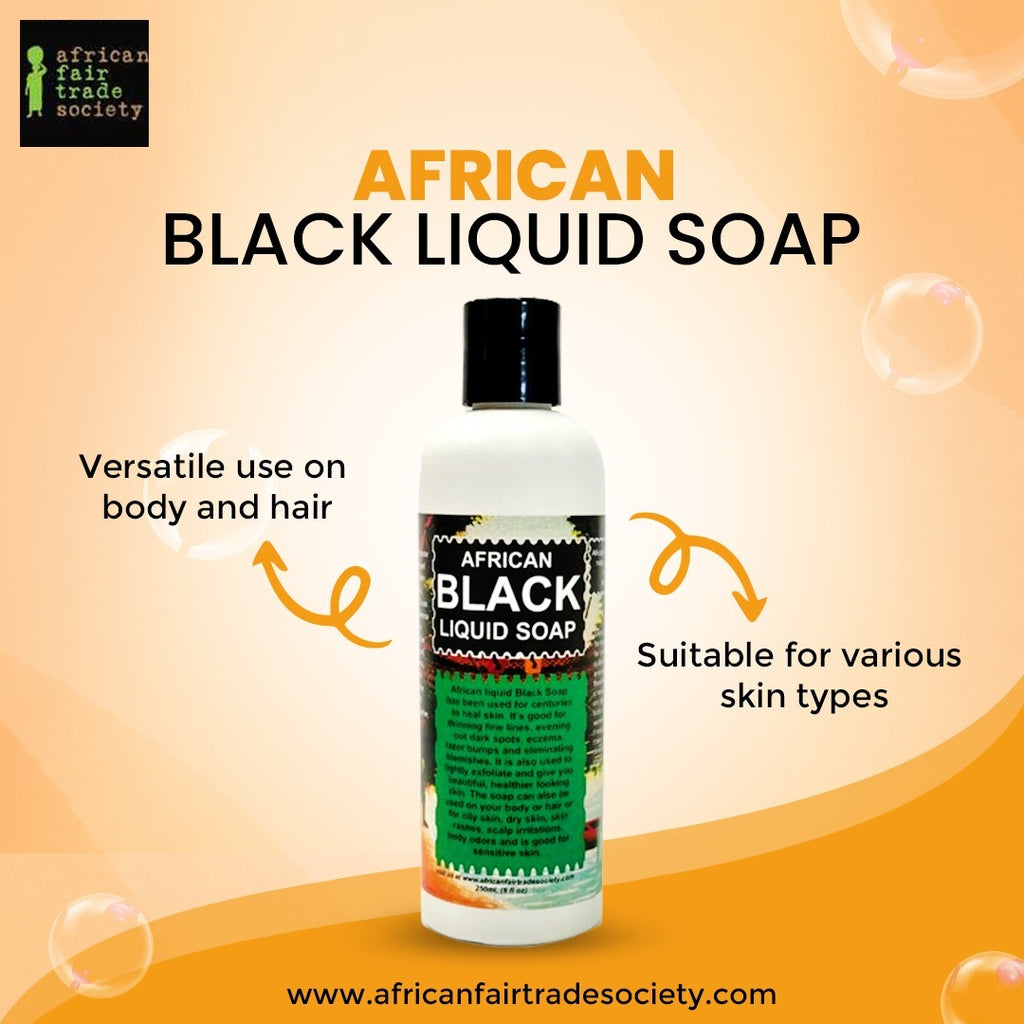 Discover the Beauty of African Black Liquid Soap: A Natural Elixir for Radiant Skin