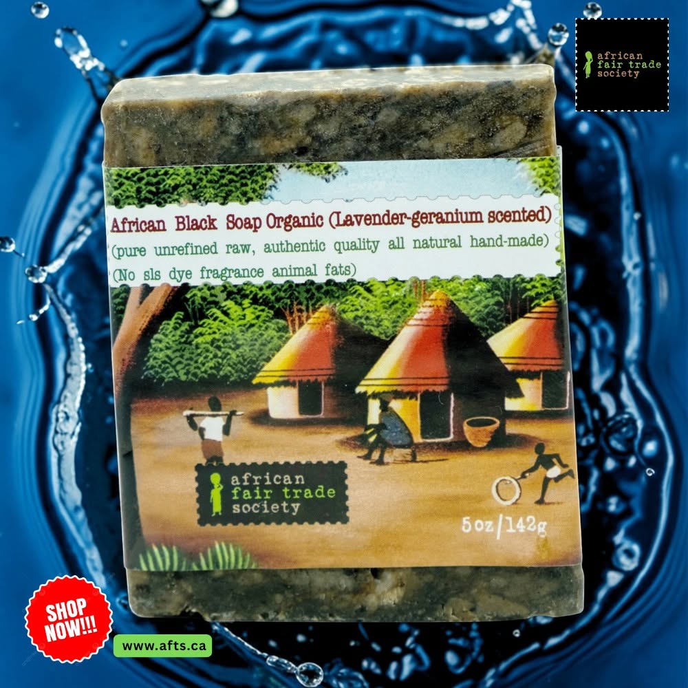 African Lavender Black Soap