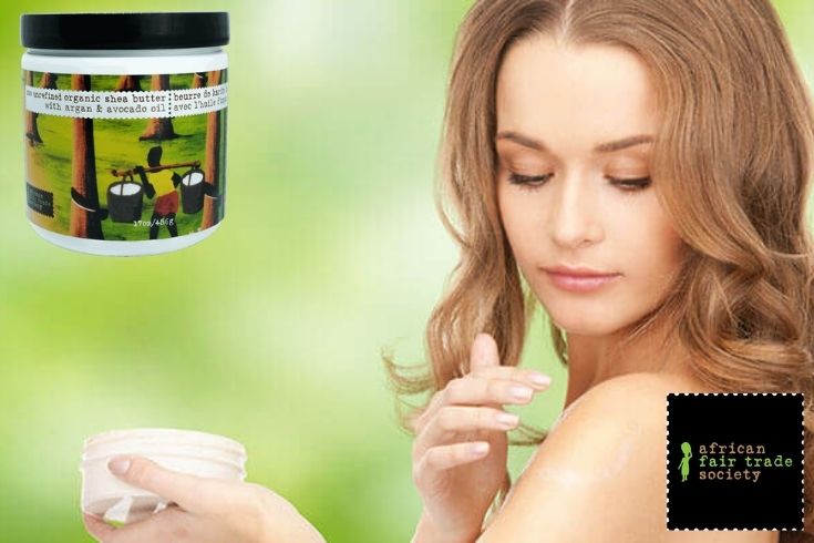 Applying Shea Butter