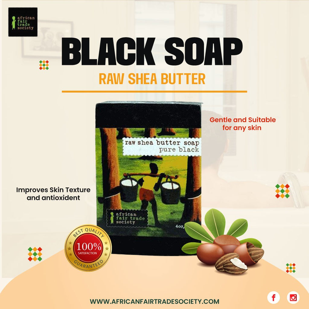 Unlock Radiant Skin: Embrace the Magic of Shea Butter Black Soap!