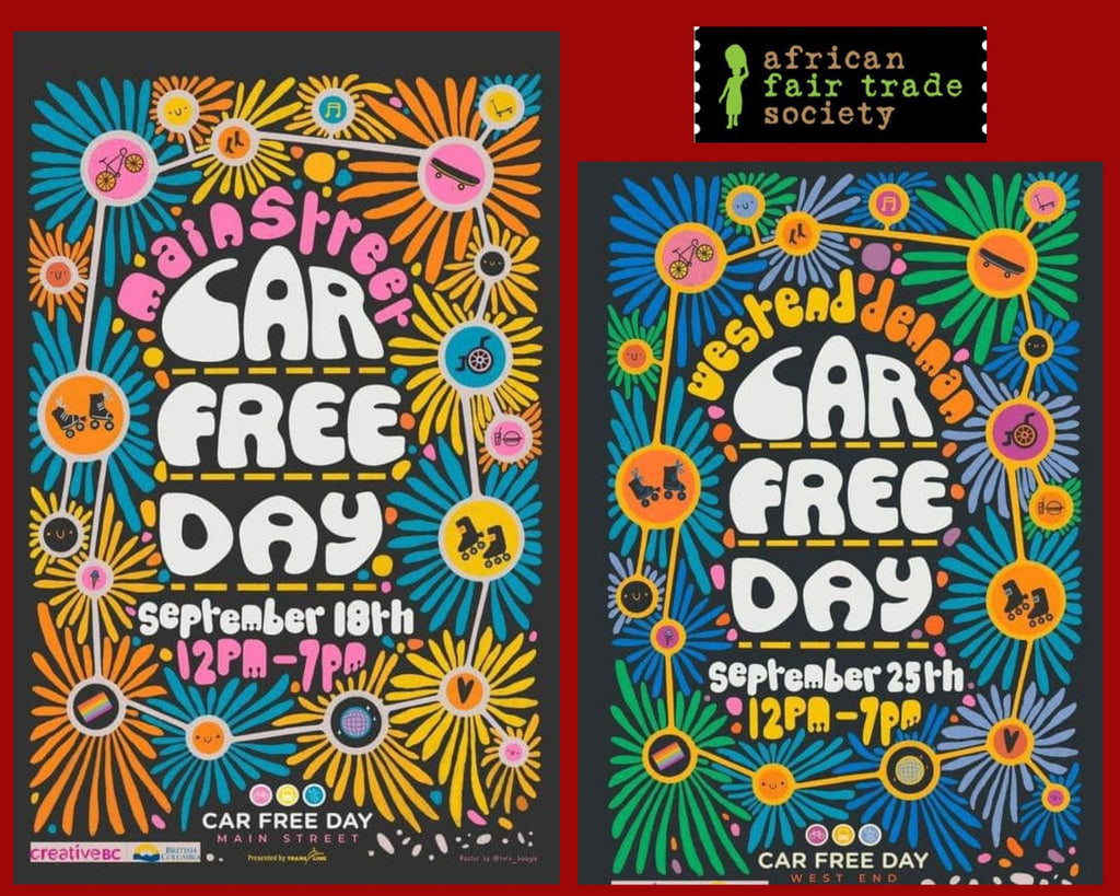 Join Us at Car Free Day Events to Explore Our Shea Butter Products!