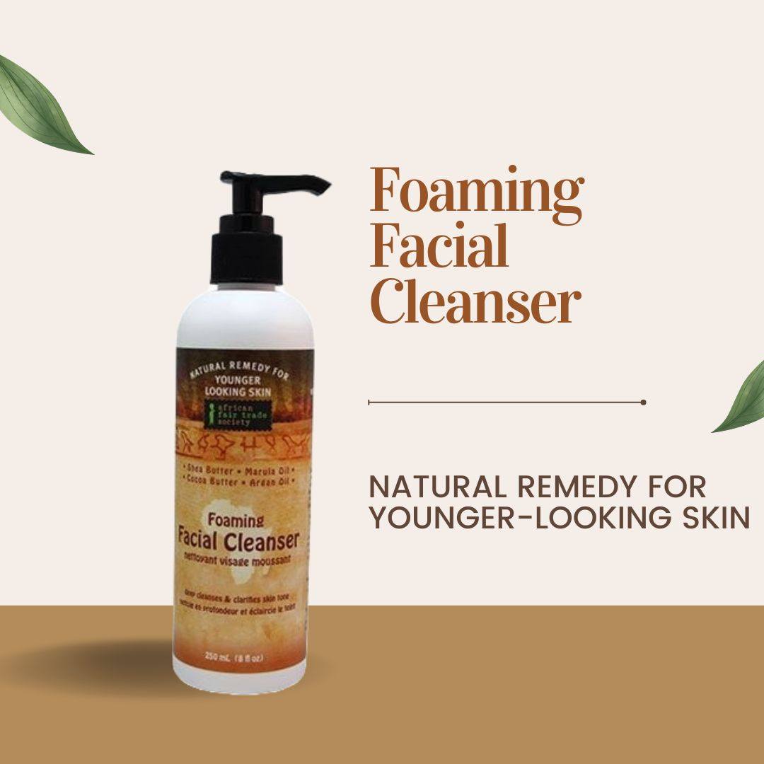 Foaming facial cleanser