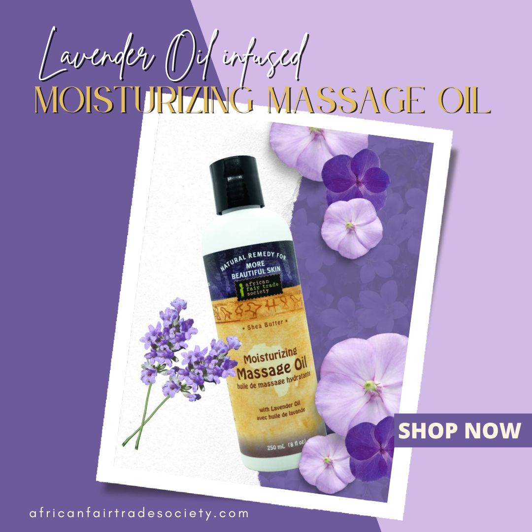 Massage oil with Lavender