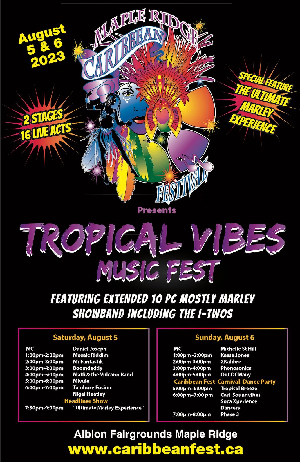 Tropical Vibes Music Fest: Celebrating 23 Years of Pure Fun!