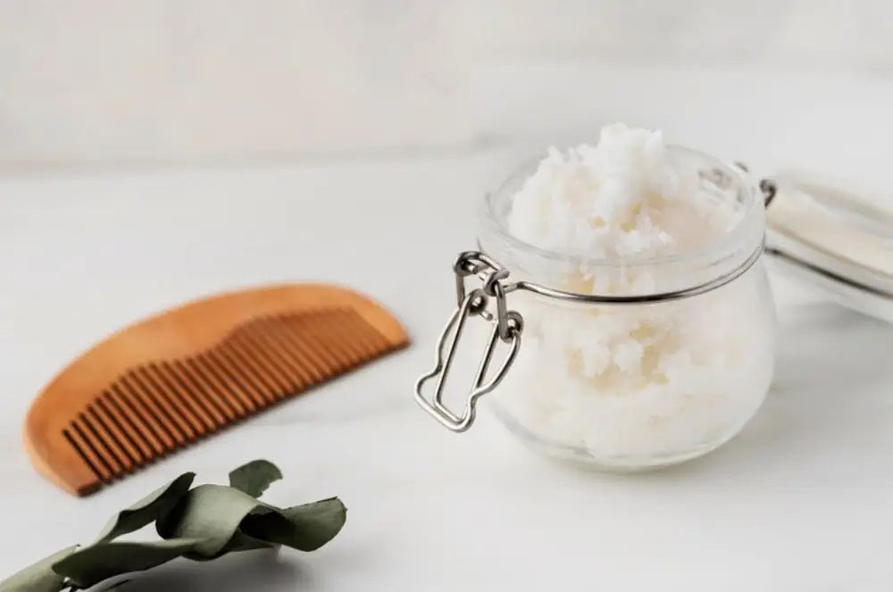 Pure shea butter for hair skin 