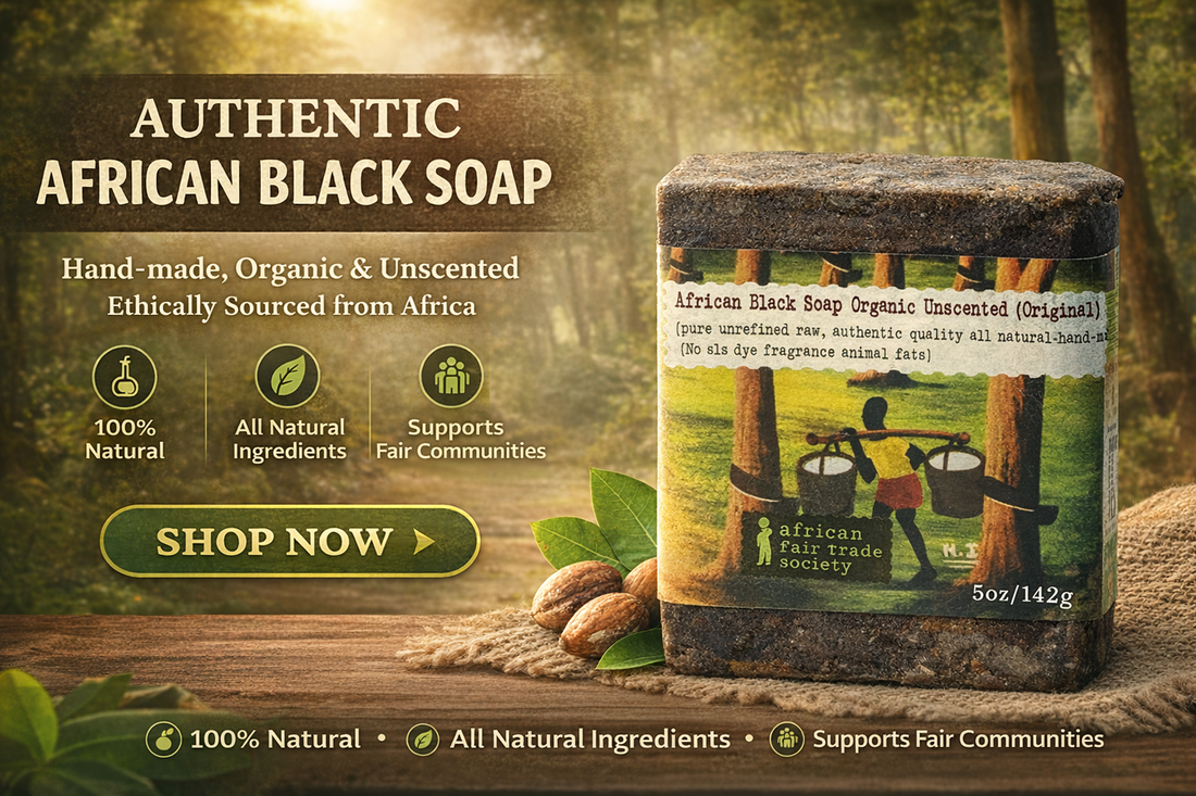 Organic Black Soap: An Earthy Treasure with Multiple Virtues