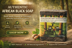 Organic Black Soap: An Earthy Treasure with Multiple Virtues