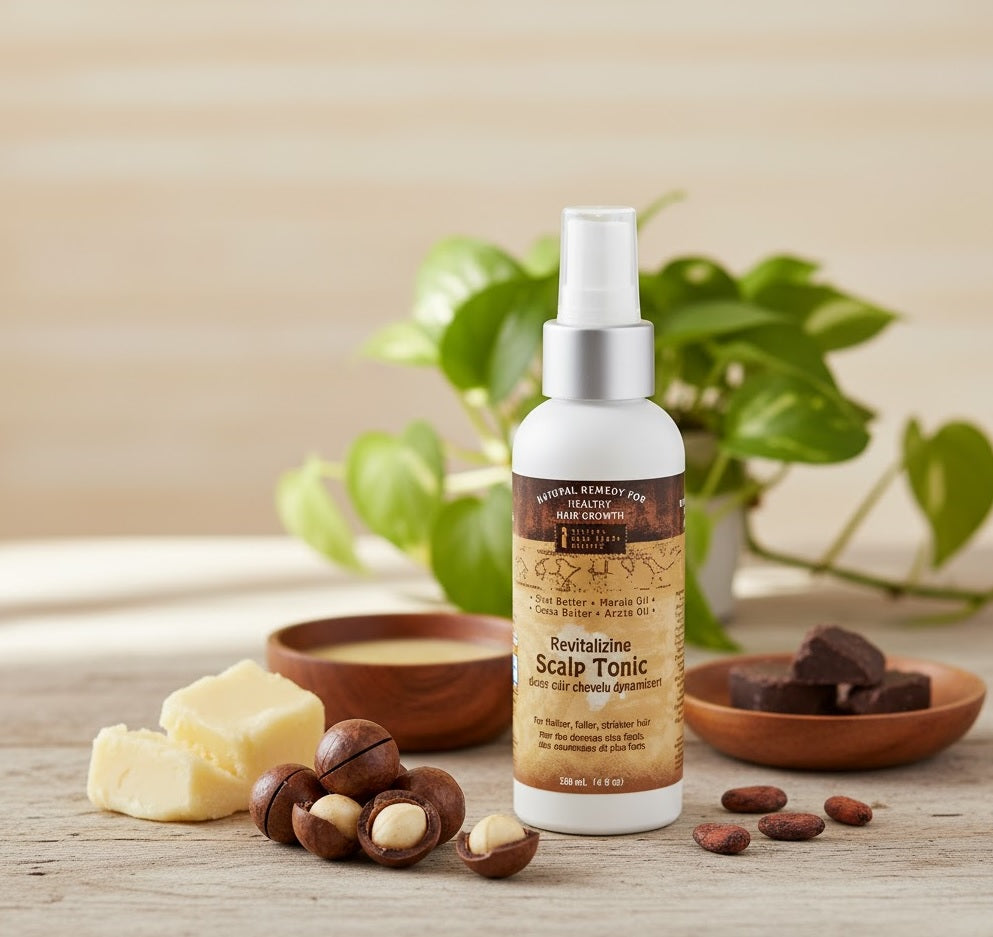 Raw Organic Shea Butter Scalp Tonic