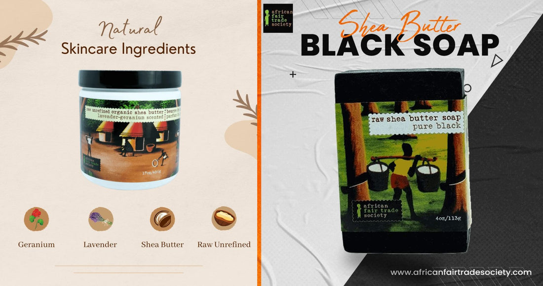Shea butter skincare products