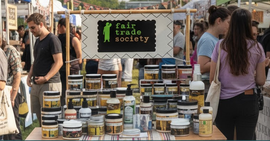African Fair Trade Society at the Campbell River Global Fair Trade Market 2025