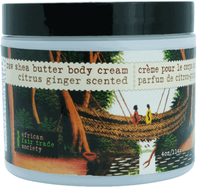 Citrus Ginger Body Cream - 4oz / 113 grams / size -sk-1246