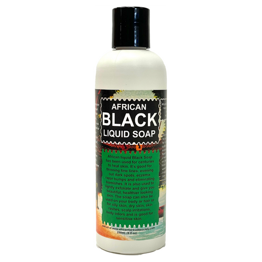 African Black Liquid Soap-sk-0235