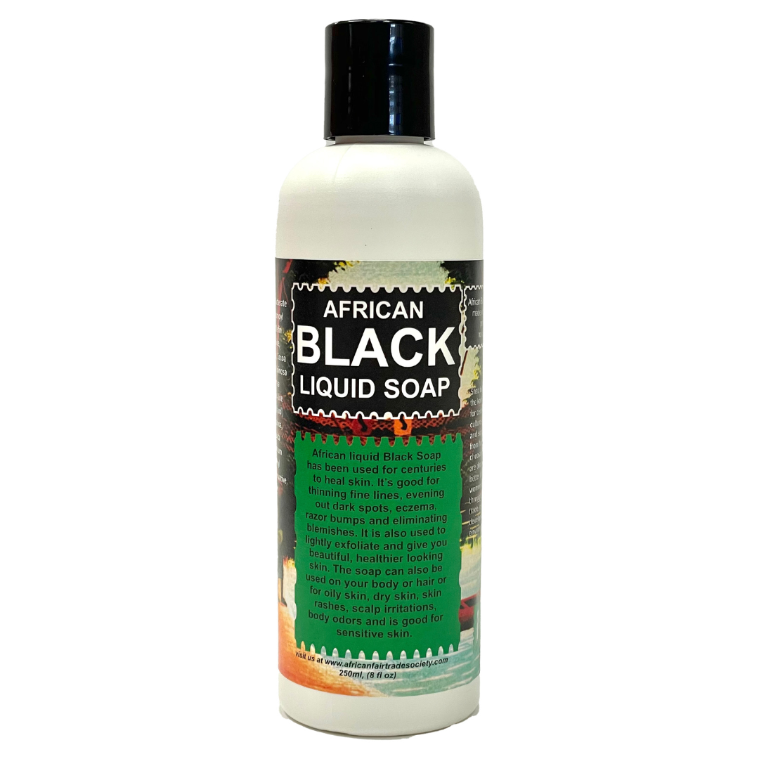 African Black Liquid Soap