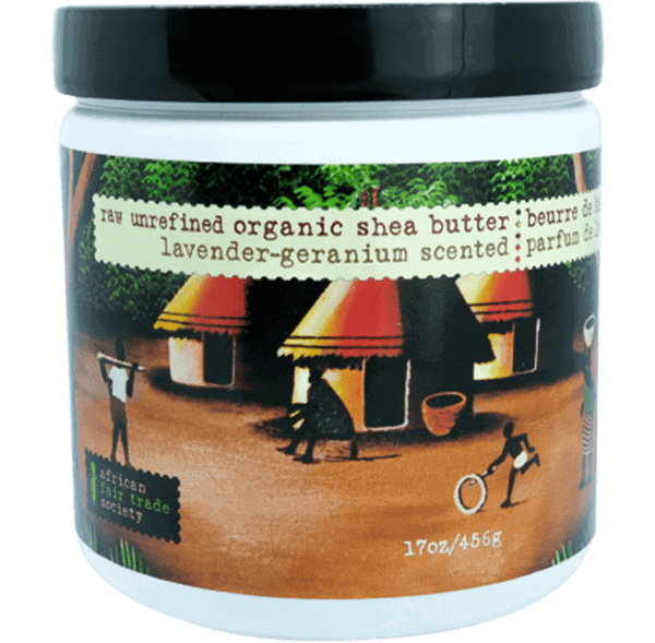 Organic shea butter with Lavender Geranium