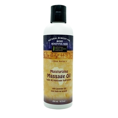Moisturizing Massage Oil with Lavender Oil - 8oz / 250 ml / size -sk-4018